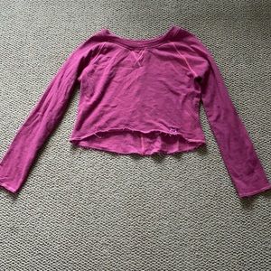 Under amour cropped sweat shirt